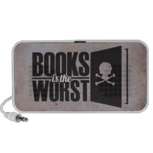 Los libros son los peores iPhone altavoz