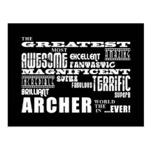Los mejores Archers: El Archer más grande Tarjeta Postal