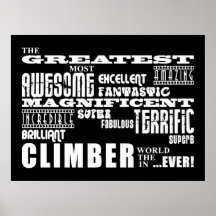 Los mejores escaladores: El escalador más grande Posters