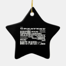 Los mejores jugadores de dardos: El jugador de dar Ornamento Para Reyes Magos