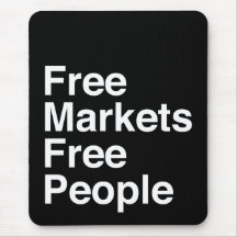 Los mercados libres liberan a gente alfombrillas de ratón