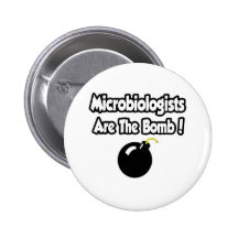 ¡Los microbiólogos son la bomba! Pin