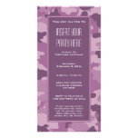 Los militares camuflan la invitación del fiesta tarjeta fotografica  