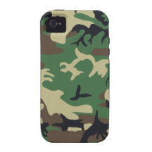 Los militares camuflan vibe iPhone 4 fundas