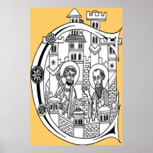 Los monjes de Kells Impresiones
