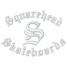 Los monopatines de Squarehead Sherpa-alinearon sud Sudadera Bordada