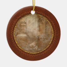 Los muebles - silla - felicidad son un asiento cal ornaments para arbol de navidad