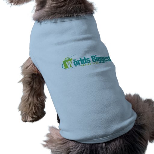 Los mundos más grandes: Azul de la capa del perrit Camisetas De Perrito