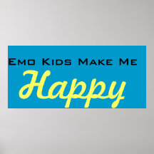 Los niños de Emo me hacen feliz Impresiones