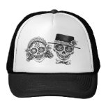 Los Novios - Dia de los Muertos Hat Gorro De Camionero