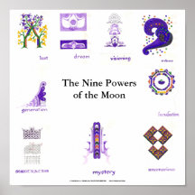 Los nueve poderes de la luna posters