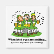 Los ojos irlandeses son imán sonriente