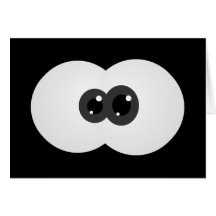 Los ojos le están mirando felicitación