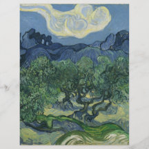 Los olivos - Van Gogh Flyer Personalizado