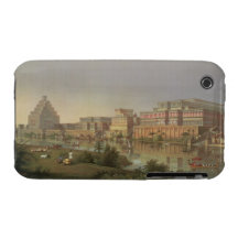 Los palacios de Nimrud restauraron, una reconstruc iPhone 3 Case-Mate Fundas