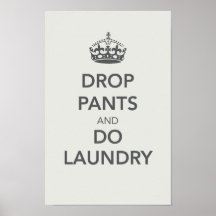 Los pantalones del descenso y hacen la impresión d poster