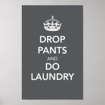 Los pantalones del descenso y hacen la impresión d posters