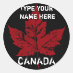 Los pegatinas frescos de Canadá personalizaron al 