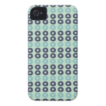 Los pequeños anillos de espuma modelan iPhone de l iPhone 4 Case-Mate Cárcasa