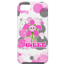 Los pequeños bombachos - Selina dulce - flor rosad iPhone 5 Case-Mate Protectores