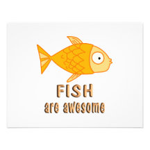 Los pescados son impresionantes invitaciones personales 