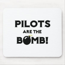¡Los pilotos son la bomba! Alfombrilla De Ratones