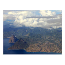 Los Pitons Tarjeta Postal