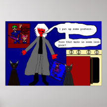 ¿Los posters hacen que parecemos menos pobres?