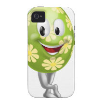 Los pulgares suben al hombre del huevo de Pascua d Case-Mate iPhone 4 Fundas
