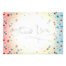 Los puntos coloridos brillantes que brillan intens invitacion personalizada