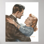 ¿Los recienes casados románticos del amor del vint Impresiones