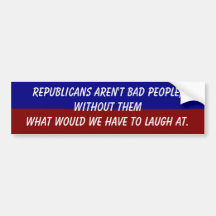 Los republicanos no son mún bumpersticker de la ge etiqueta de parachoque