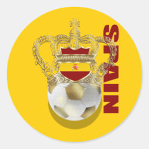 Los reyes de España del mundo del fútbol defienden Pegatina