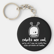 los robots son cool2 llaveros