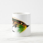 Los salmones verdes del montañés vuelan la taza tazas