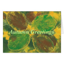 Los saludos del otoño, abedul se van, las tarjetas