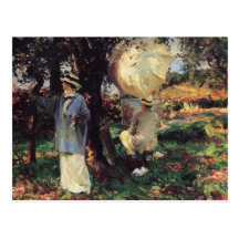 Los Sketcher por Sargent, arte del Victorian del v Postales