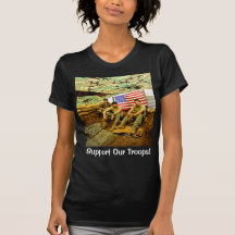 Los soldados de OEF, apoyan a nuestras tropas Camiseta