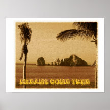 LOS SUEÑOS VIENEN VERDAD POSTER