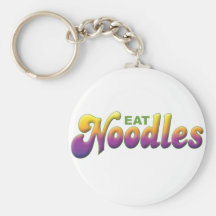 Los tallarines, comen llavero personalizado