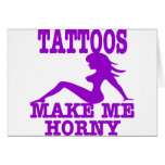 Los tatuajes me hacen córneo tarjetón