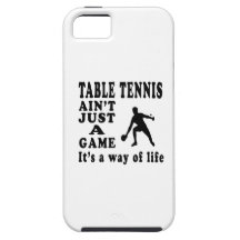 Los tenis de mesa no son apenas un juego que es un iPhone 5 coberturas
