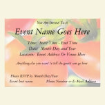 Los tomates se cierran para arriba invitaciones