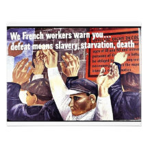 Los trabajadores franceses le advertimos. La derro Invitación