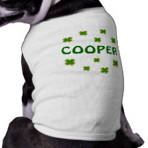 Los tréboles del tonelero camisas de mascota