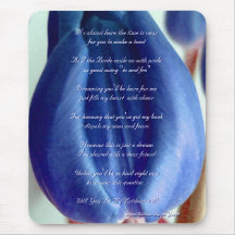 Los tulipanes azules le quieren sean mi dama de ho alfombrillas de raton