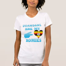 Los Ugandans son mi Homies Camisetas