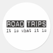 Los viajes por carretera es etiqueta