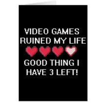 Los videojuegos arruinaron mi estilo de vida 1 felicitacion 