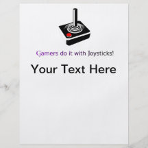 ¡Los videojugadores lo hacen con las palancas de m Flyer A Todo Color